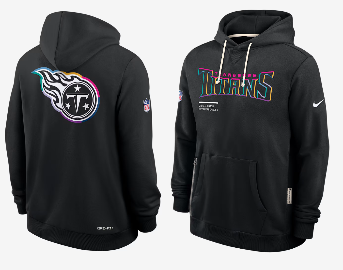 Men Tennessee Titans black 2025 Nike NFL hoodie